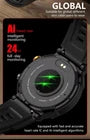 Smartwatch für 1 ATM wasserdichte für Männer 2024 C21 Pro 410mAh große Batterie
