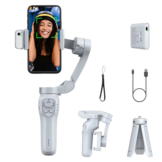 L7Cpro Plus – 3-Achsen Faltbarer Smartphone-Gimbal mit optionalem AI-Tracking