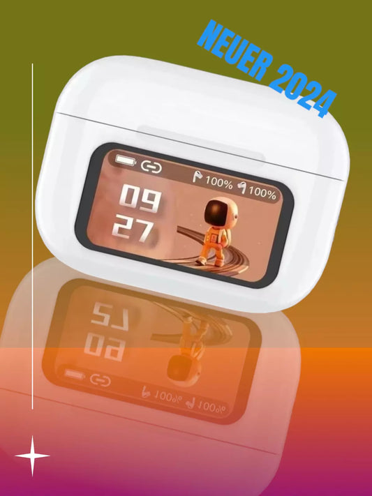 Bluetooth Kopfhörer mit Touchscreen ANC+ENC 2024 Gaming-Kopfhörer